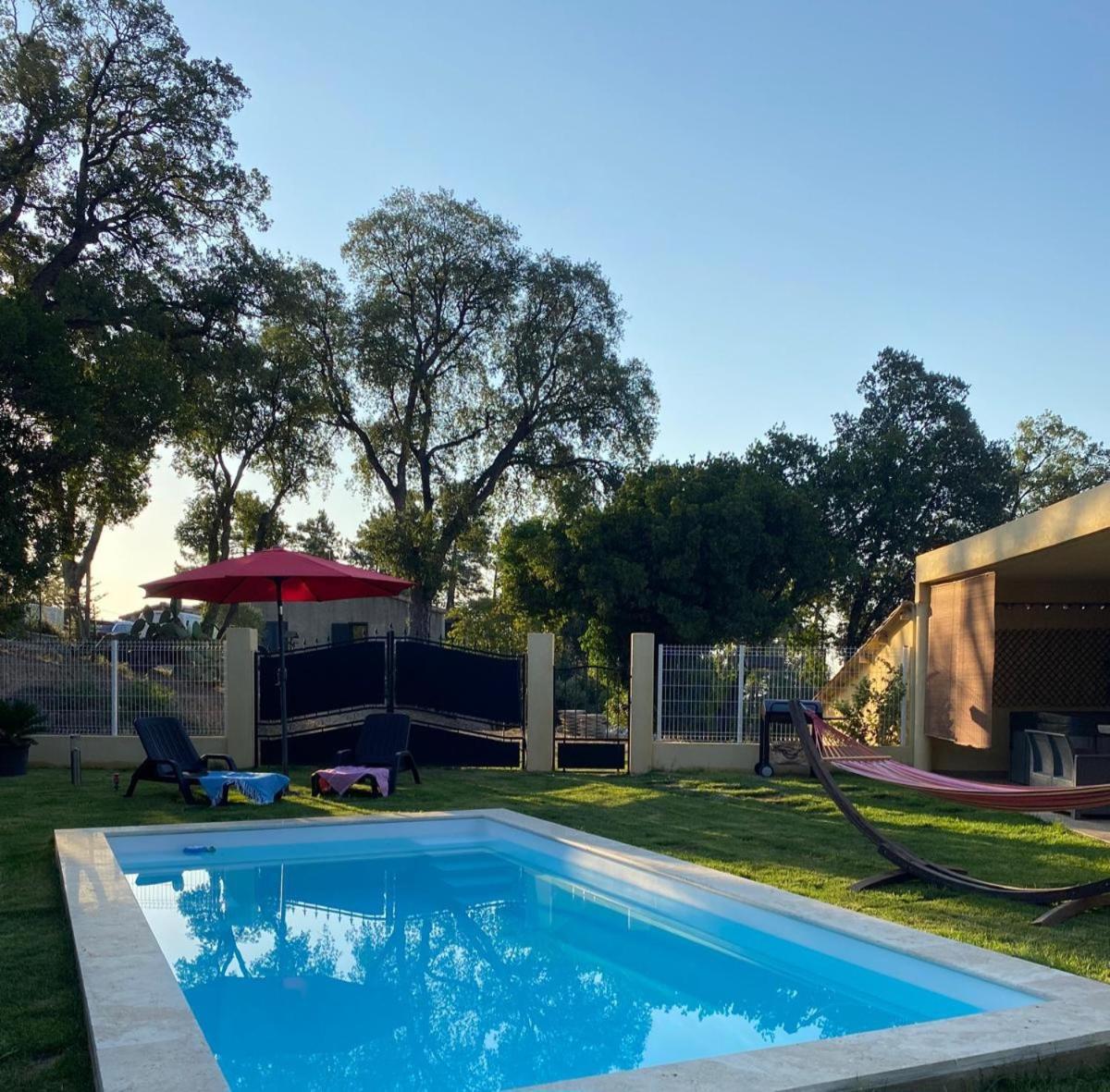 Agreable Rez De Jardin Avec Piscine Et Jacuzzi Leilighet Cervione Eksteriør bilde